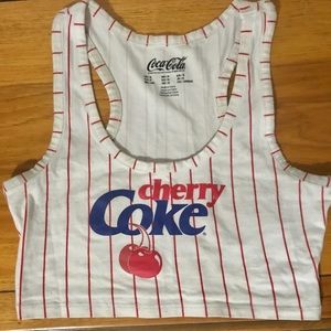 Cherry Coke Crop-Top
